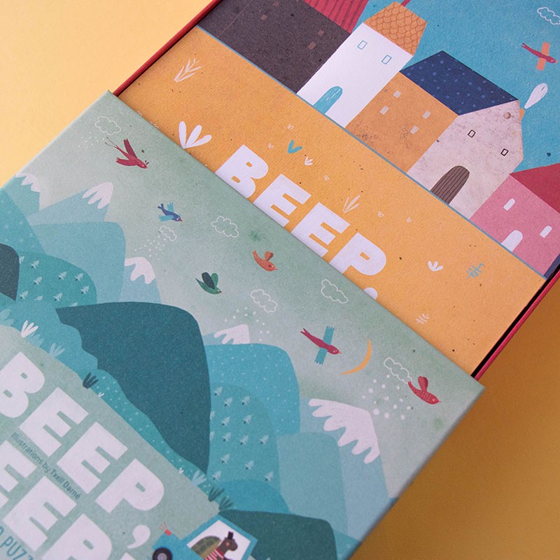 Beep, Beep! Look & find puzzle