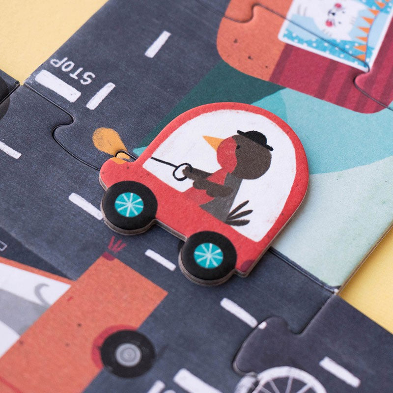 Beep, Beep! Look & find puzzle