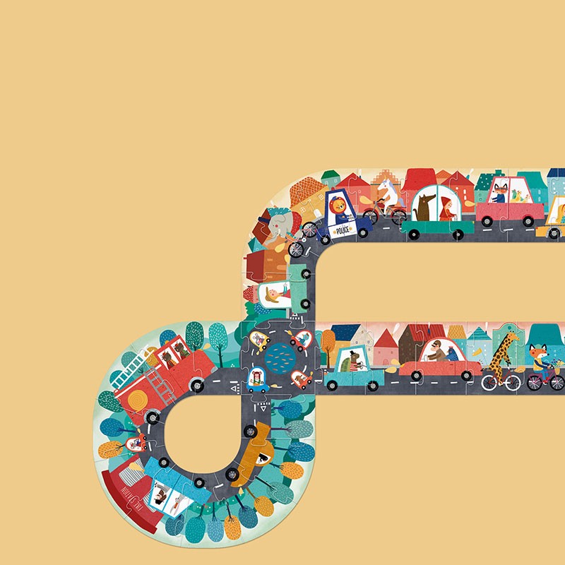 Beep, Beep! Look & find puzzle