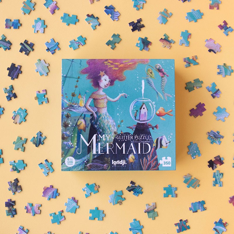 My Mermaid Glitter Puzzle