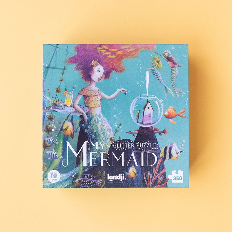 My Mermaid Glitter Puzzle