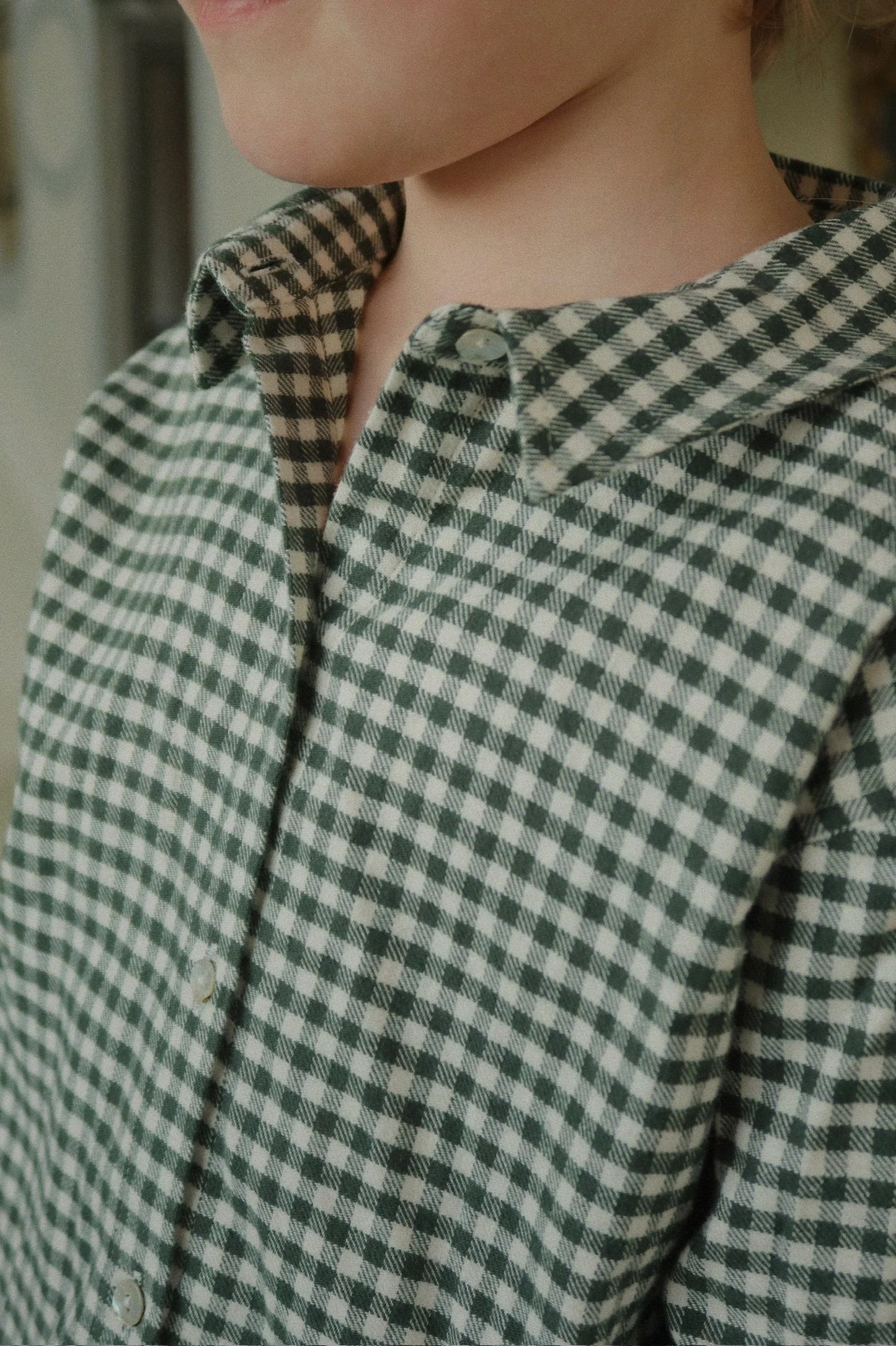 Foret Shirt - Green Check
