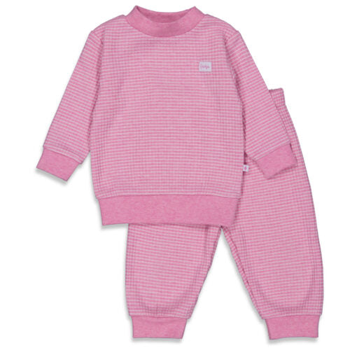 Pyjama Feetje Pink Melange