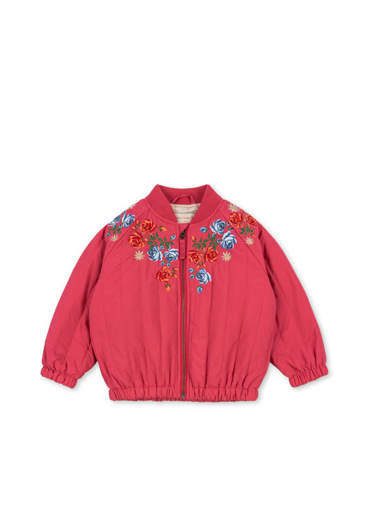 Juno Bomber Jacket (Raspberry Wine)