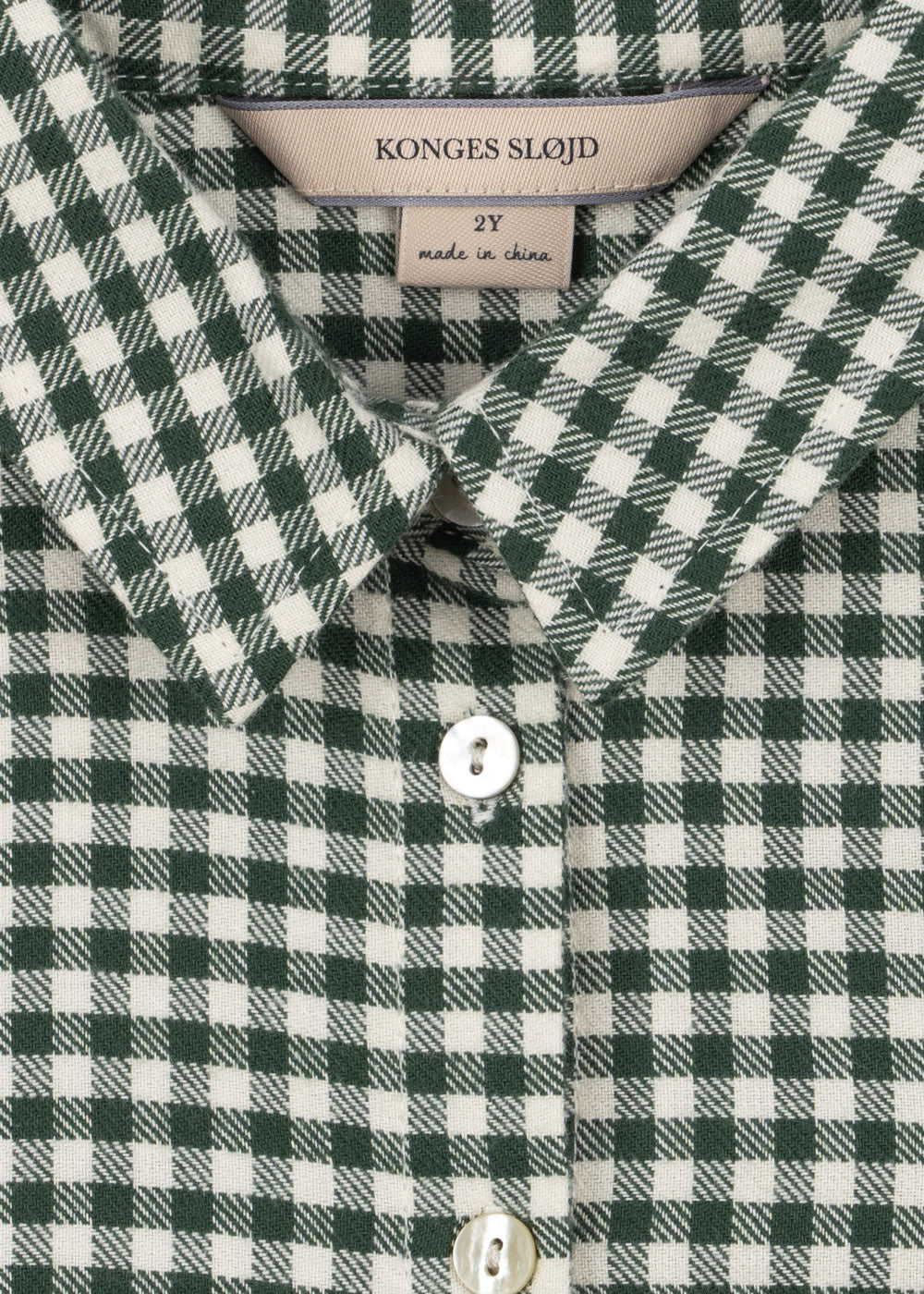 Foret Shirt - Green Check
