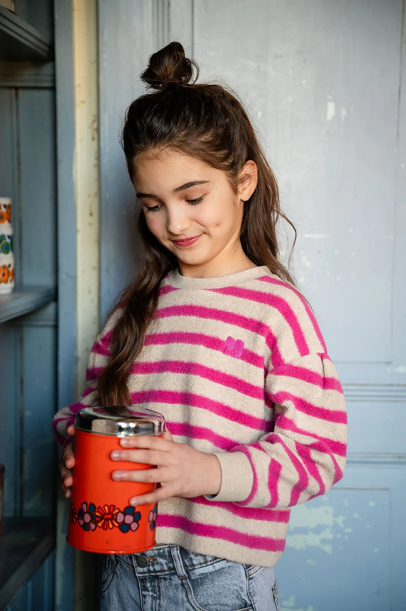 Teddy Sweater Stripe