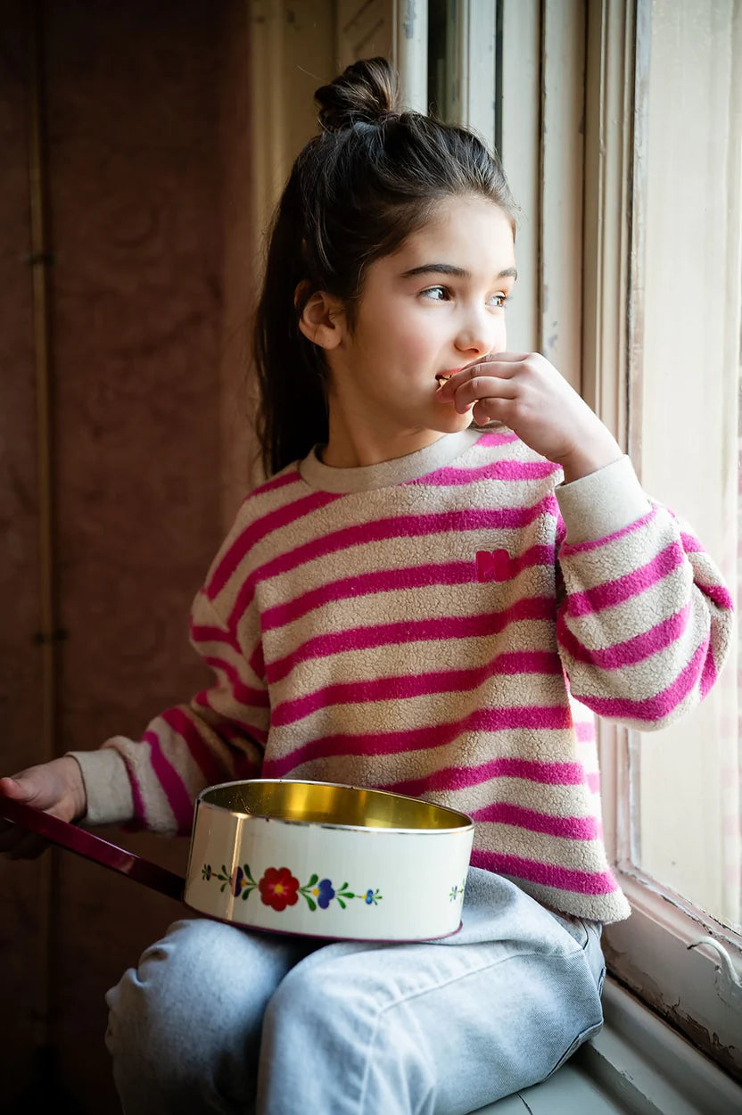 Teddy Sweater Stripe