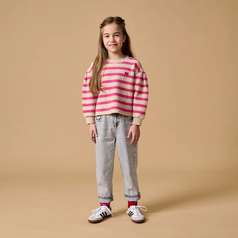 Teddy Sweater Stripe