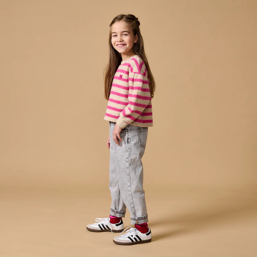 Teddy Sweater Stripe