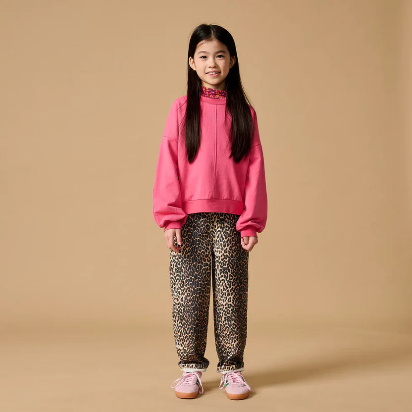 Ballon Fit Jeans Leopard AOP