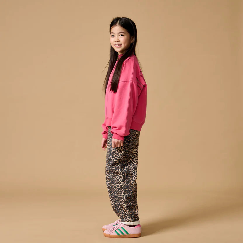 Ballon Fit Jeans Leopard AOP