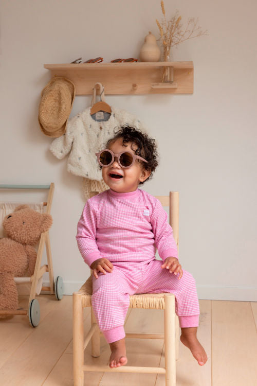 Pyjama Feetje Pink Melange