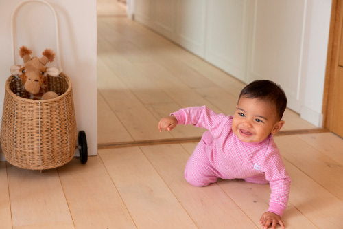 Pyjama Feetje Pink Melange