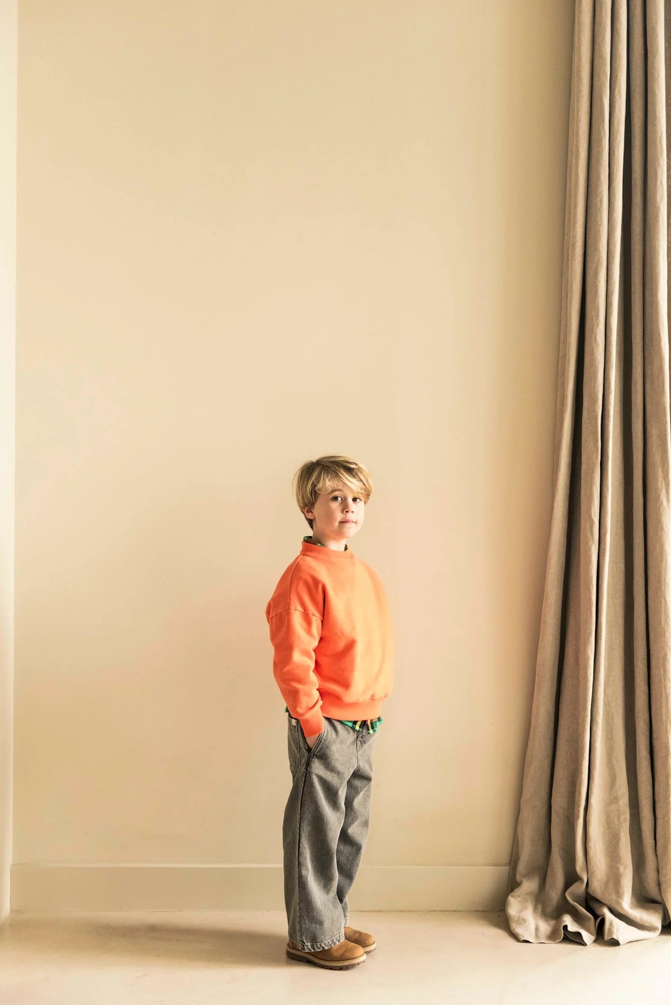 Bird NR1 Sweater Bright Orange Jenest